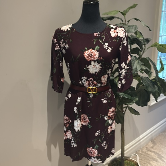 FLORAL PRINT DRESS - Picture 9 of 13